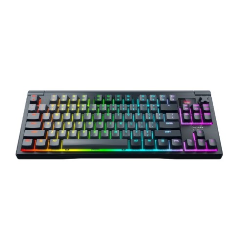 Игровая клавиатура с подсветкой и экраном. CHERRY XTRFY MX 8.3 TKL